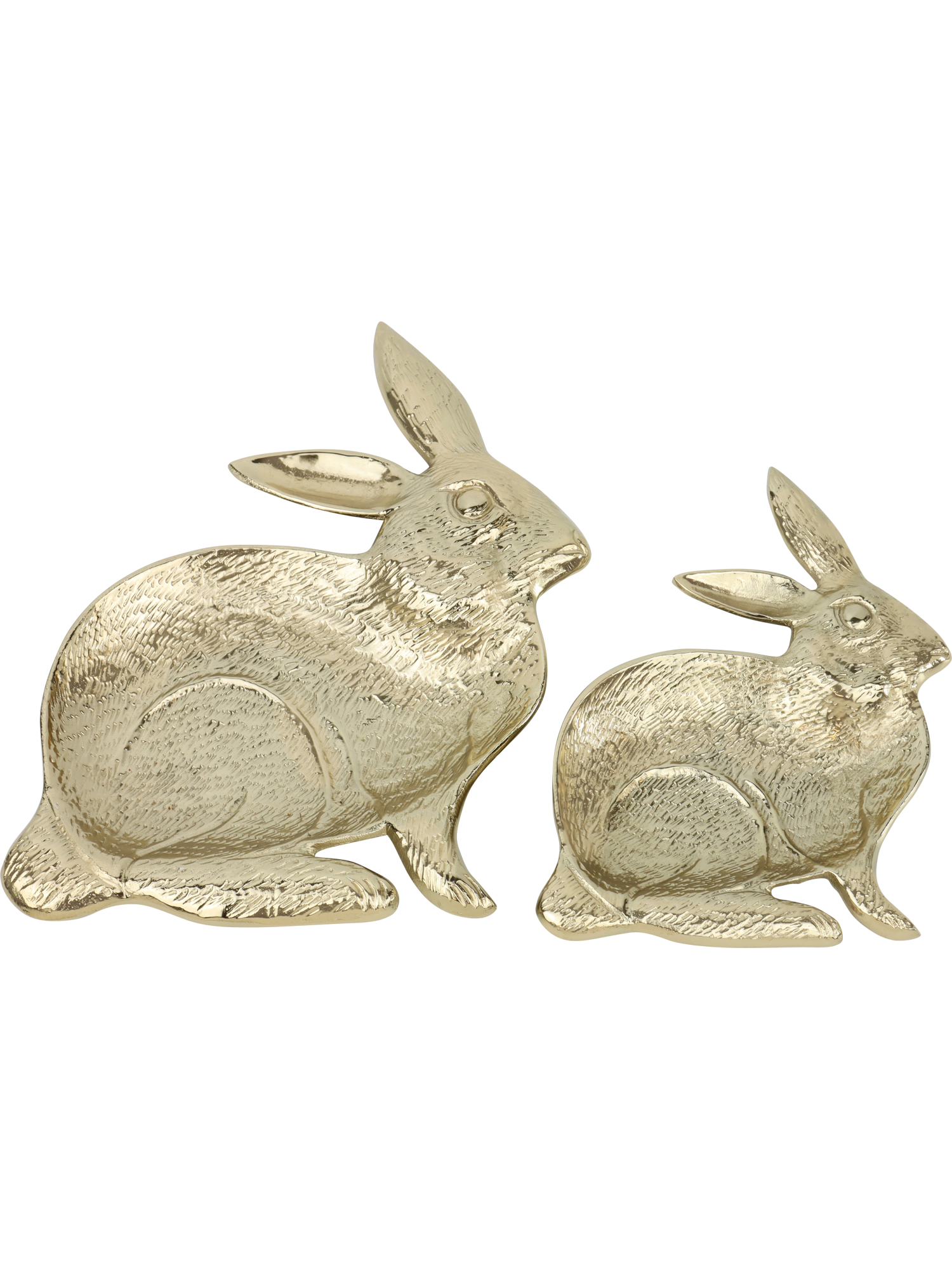 картинка Набор из 2-х  декоративных блюд "Кролики" 15x17x2см/21x23x2см