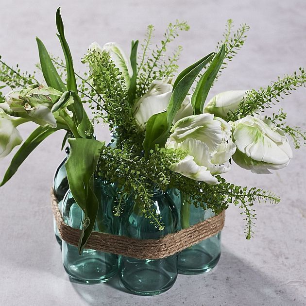 картинка Композиция из 7 ваз "Минт" 11х17см