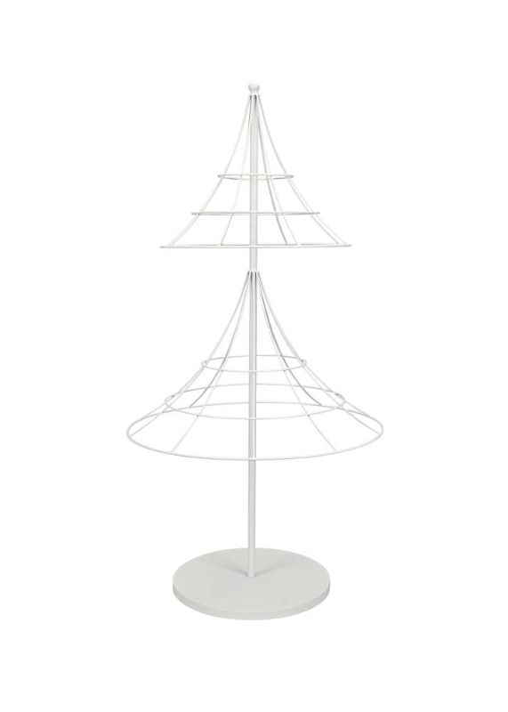 картинка Декор для подвесов "Елка" белая малая 55x108,5см