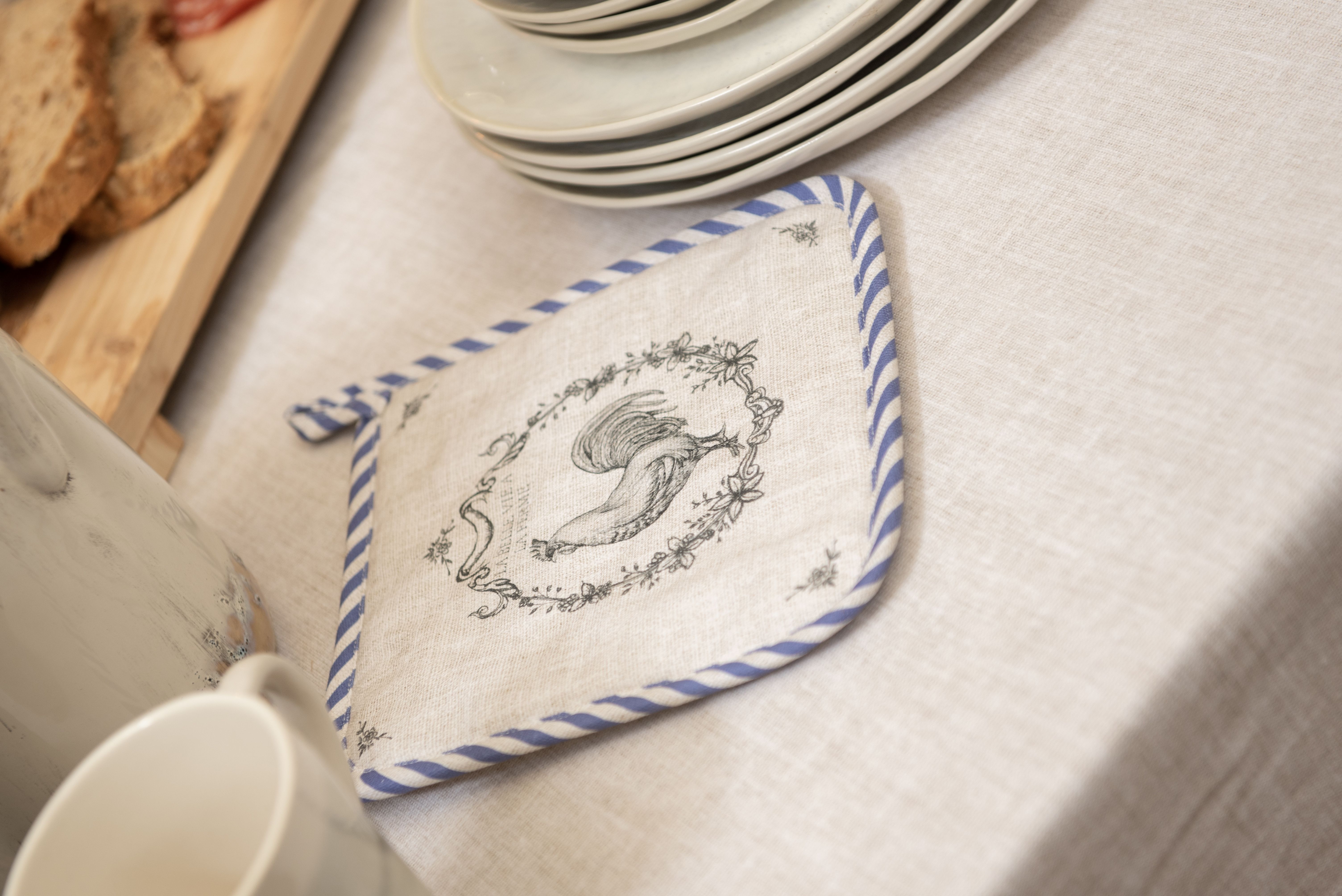 картинка Прихватка "Французский петух" 20x20см