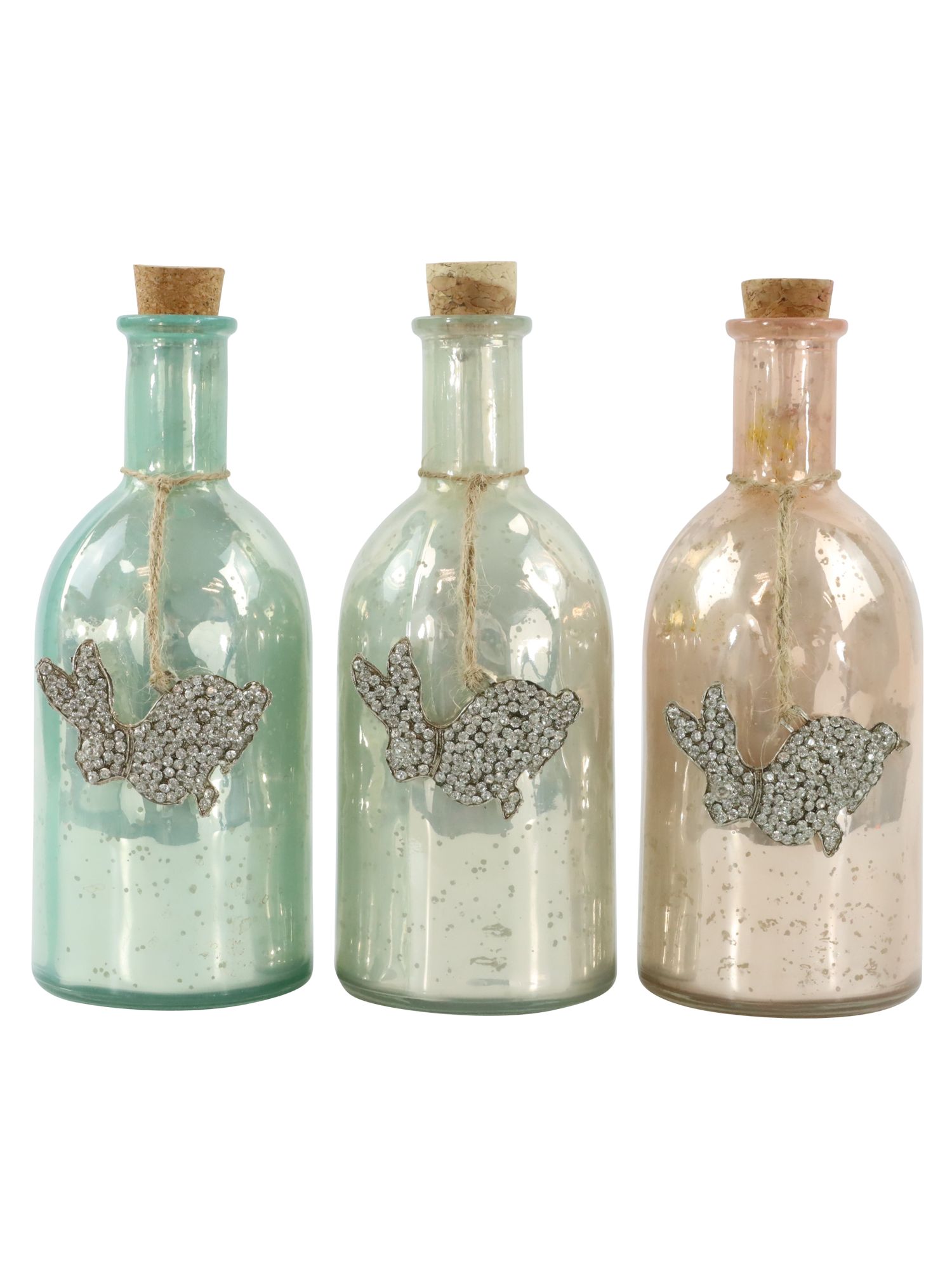 картинка Бутыль декоративная "Кролик" в ассортименте 18x18x7см