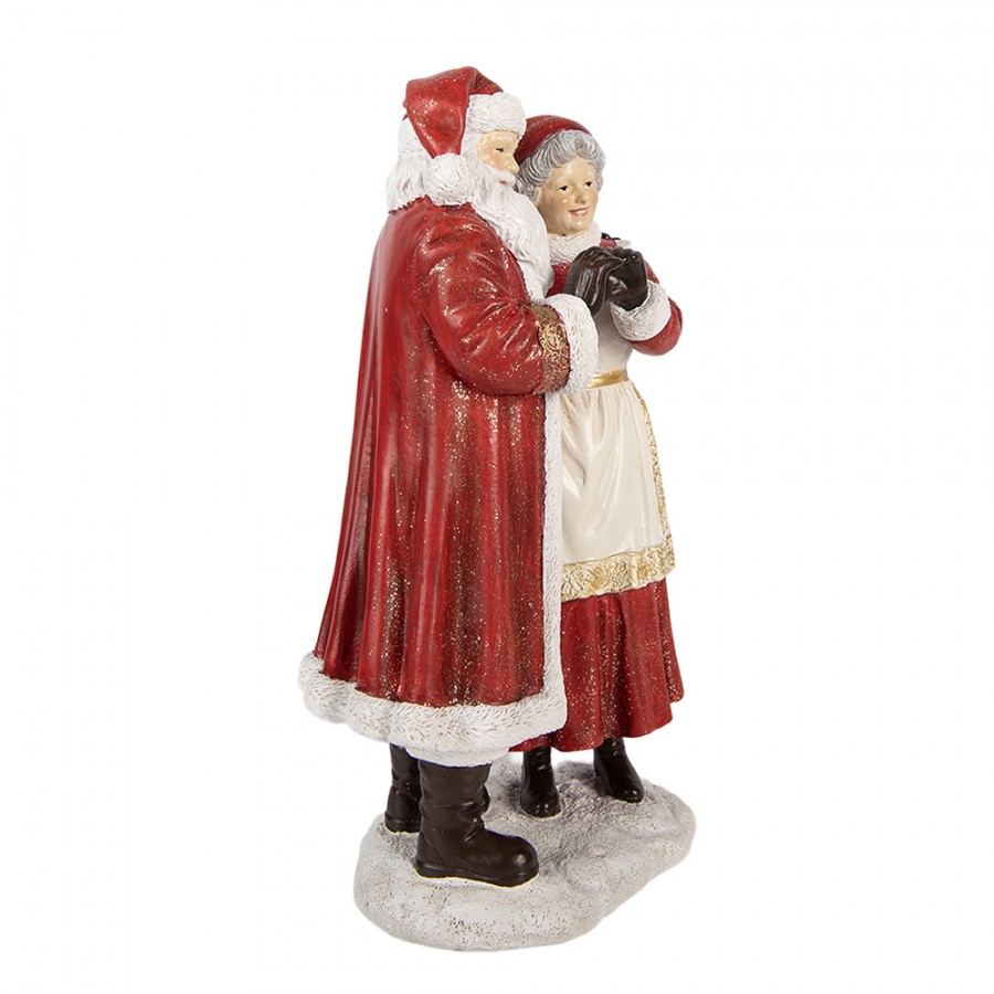 картинка Декор "Мистер и Миссис Санта" 13x9x23см