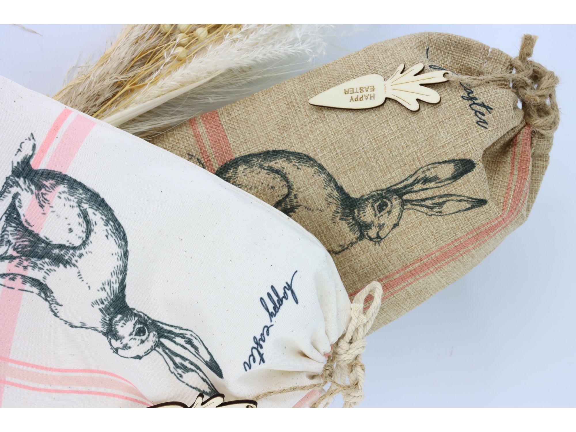 картинка Мешок декоративный "Счастливая Пасха" в ассортименте 24x18см