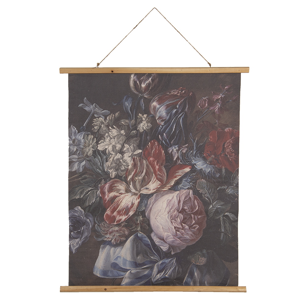 картинка Панно "Букет цветов" 80x100см