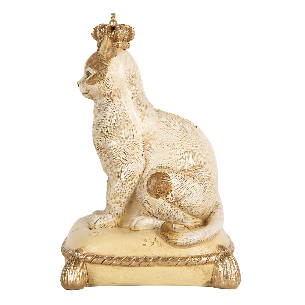 картинка Копилка "Королевская кошка" 13x13x20см
