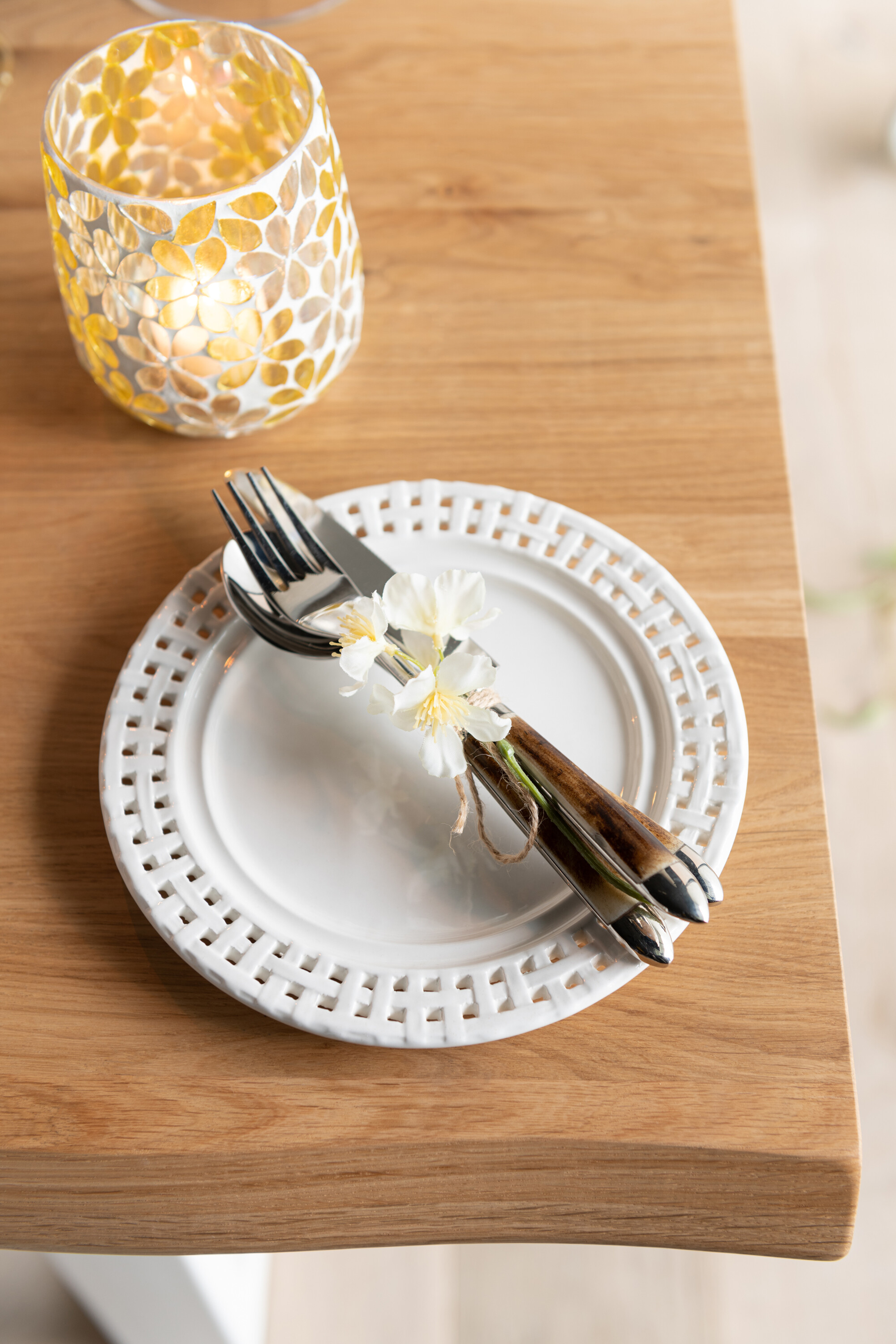 картинка Тарелка "Бланш" 20x20x2см