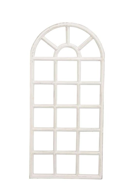 картинка Декор "Арка" большая белая 36x2,5x78см