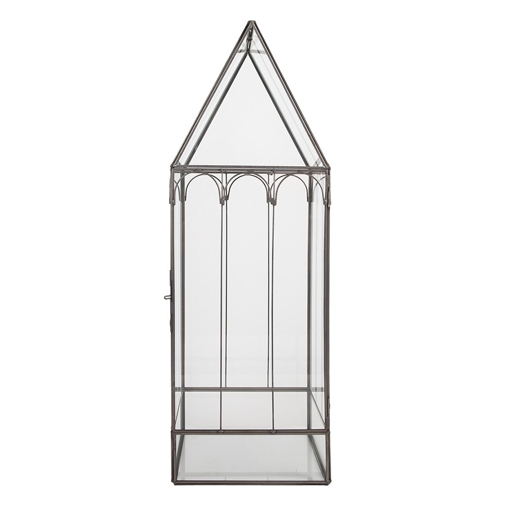 картинка Тепличка декоративная "Цветочный дом" 15x15x45см