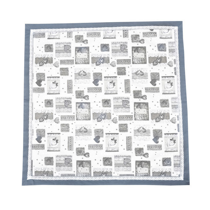 картинка ICV32616 Скатерть "Виттория" серая 90x90 см