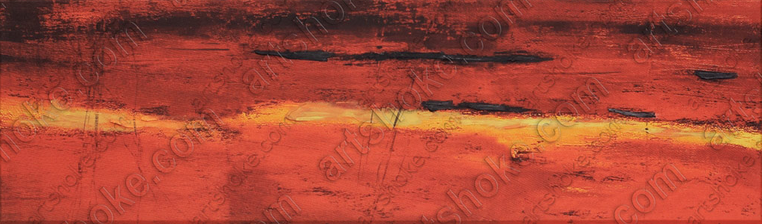 картинка Картина Паола Валини "Биение сердца" 45х146см