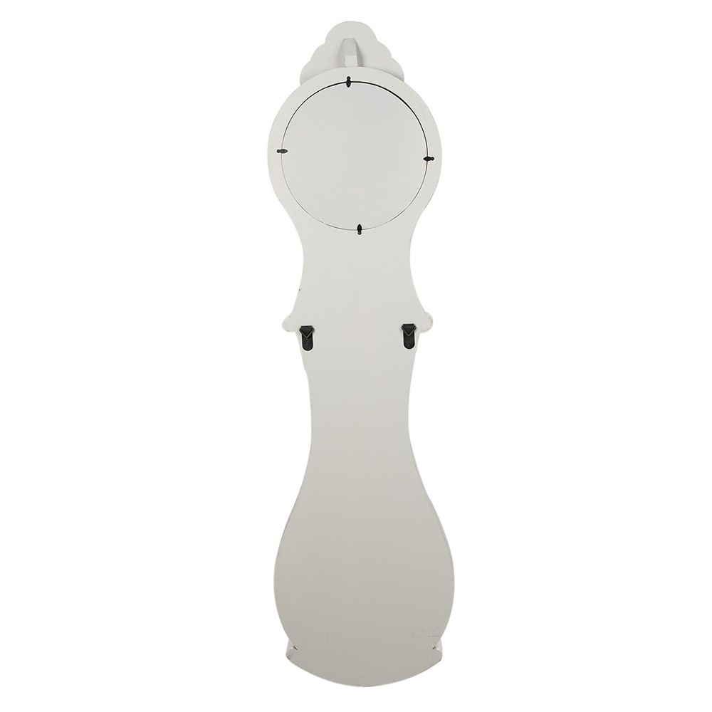 картинка Часы настенные "Женевьев" СЕРЫЕ 37x9x132см/ 1xAA