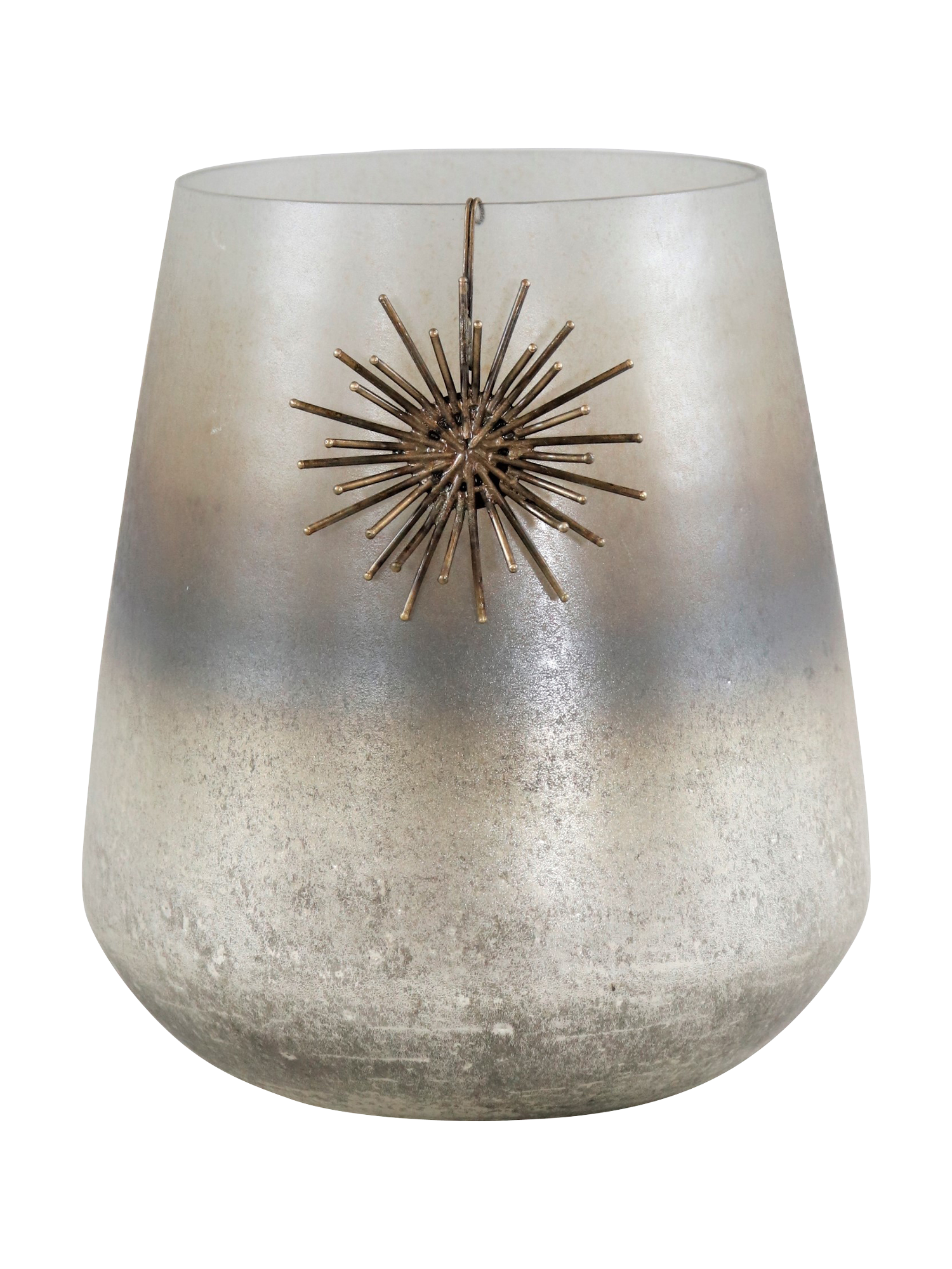 картинка Ваза декоративная/Подсвечник "Солнце" 19x19см