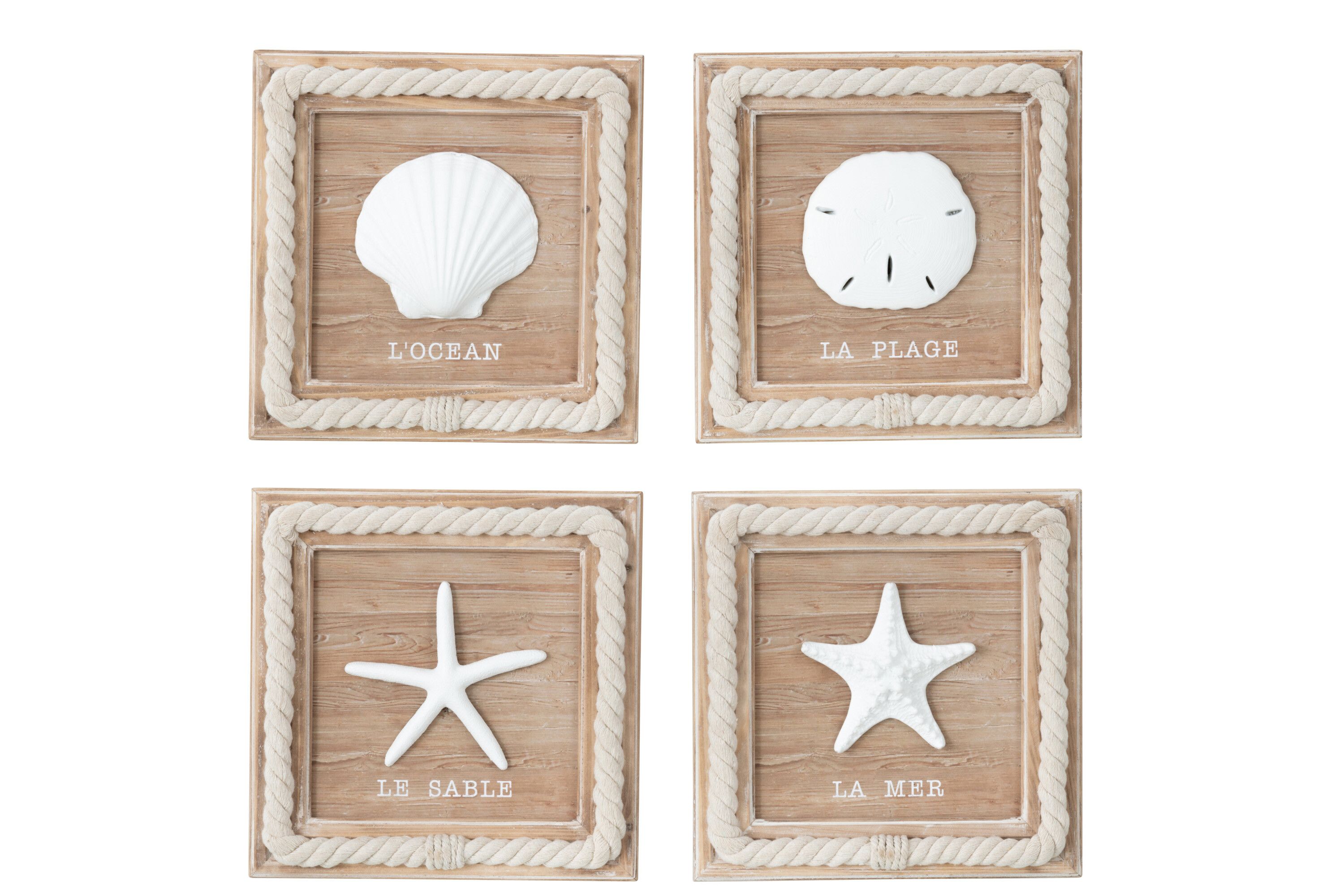 картинка Панно "Ракушка" в ассортименте 25,4x3,4x25,4см