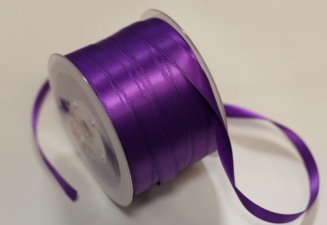 картинка Тесьма "Сатин" фиолет 10ммх91м