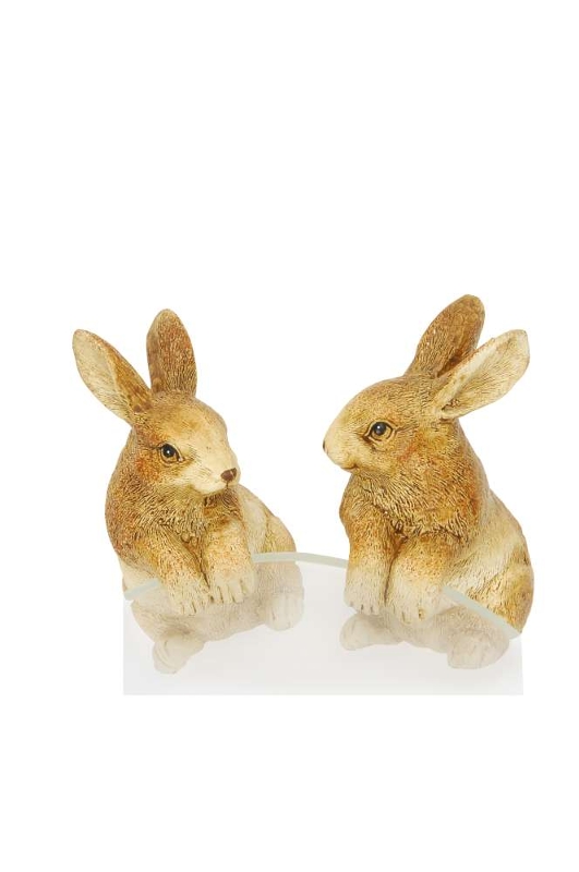 картинка Декор "Кролик" в ассортименте 8,5x4,5x8,5см