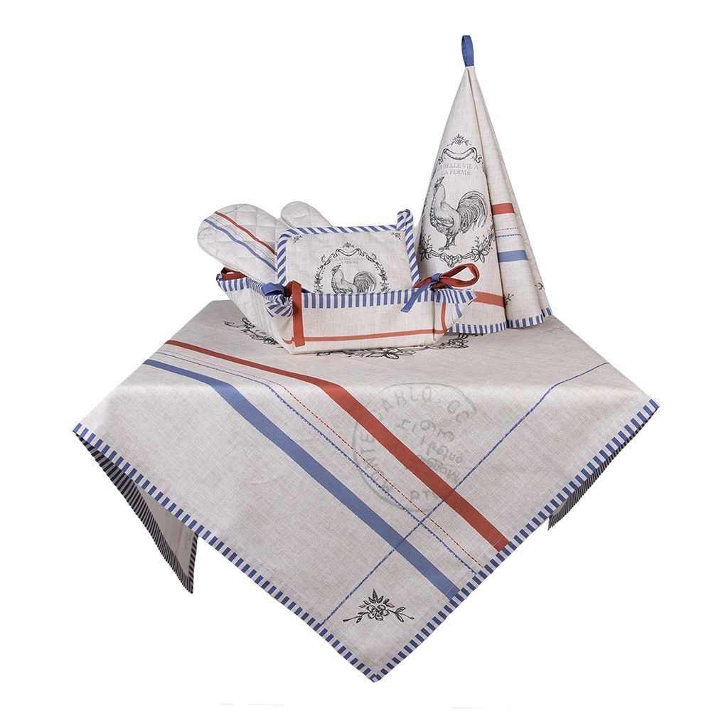 картинка Прихватка "Французский петух" 20x20см