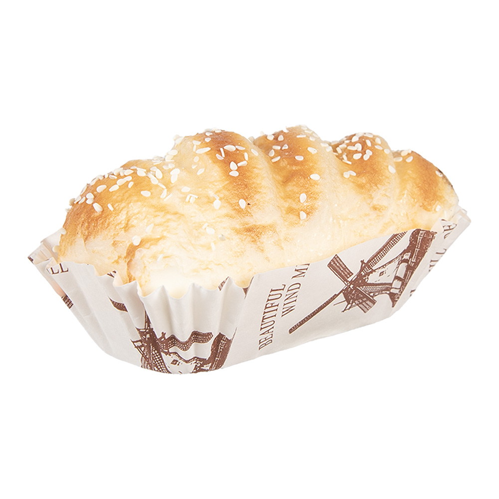 картинка Декор "Булочка с кунжутом" 10x5x5см