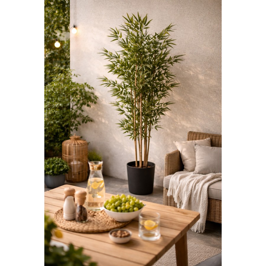картинка Бамбук в кашпо 30x30x160см