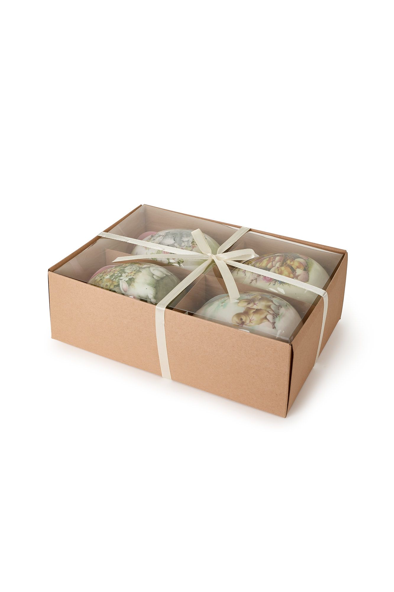 картинка Подвесной декор "Пасхальное яйцо" среднее в ассортименте 12см