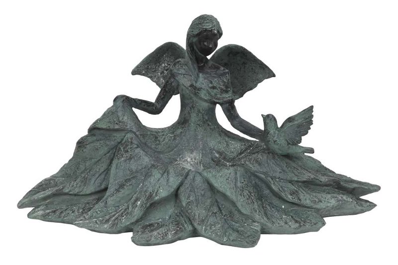 картинка Декор "Эльфина с птицей" 63x44,5xH32см