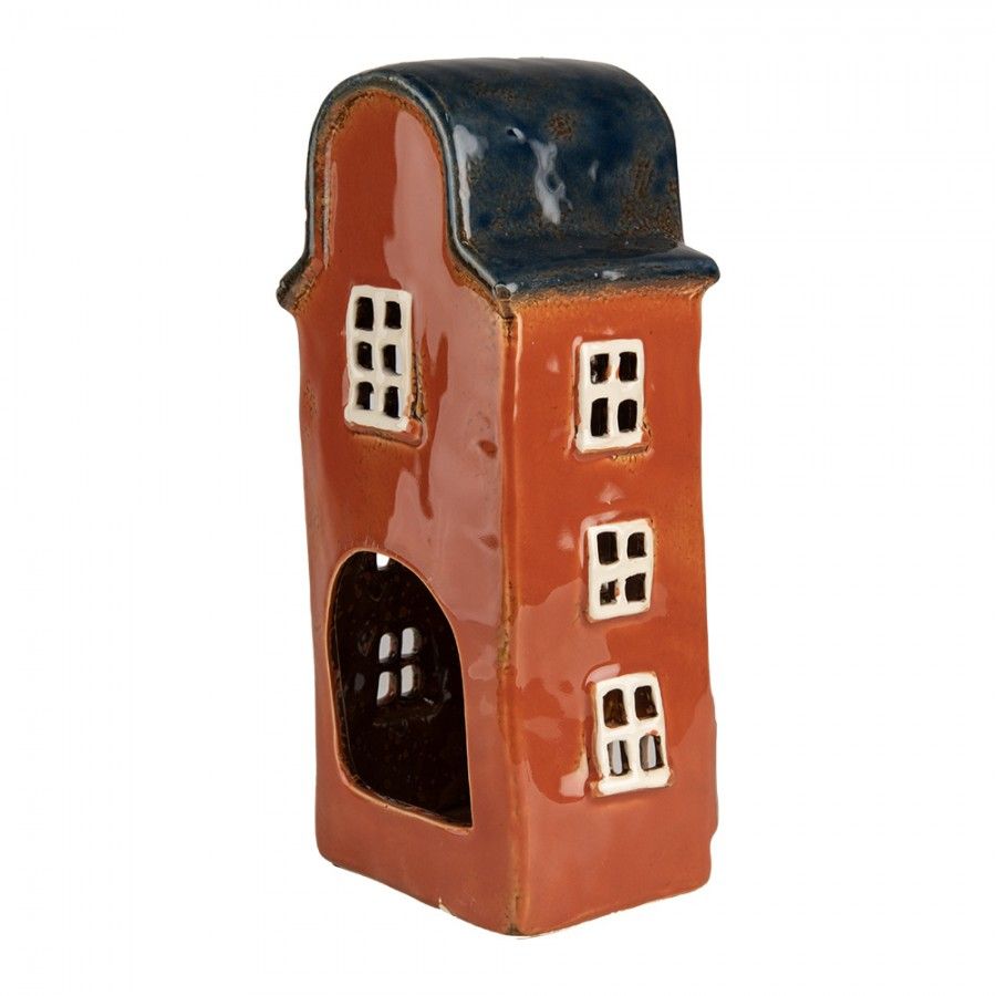 картинка Подсвечник "Голландский домик"  12x9x25см