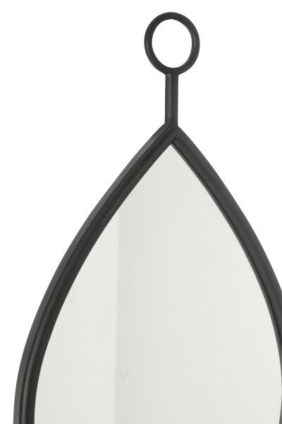 картинка Зеркало "Капля" черное малое 30.5x2x53.5см
