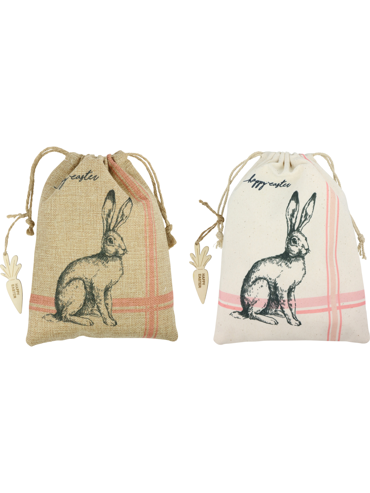 картинка Мешок декоративный "Счастливая Пасха" в ассортименте 24x18см