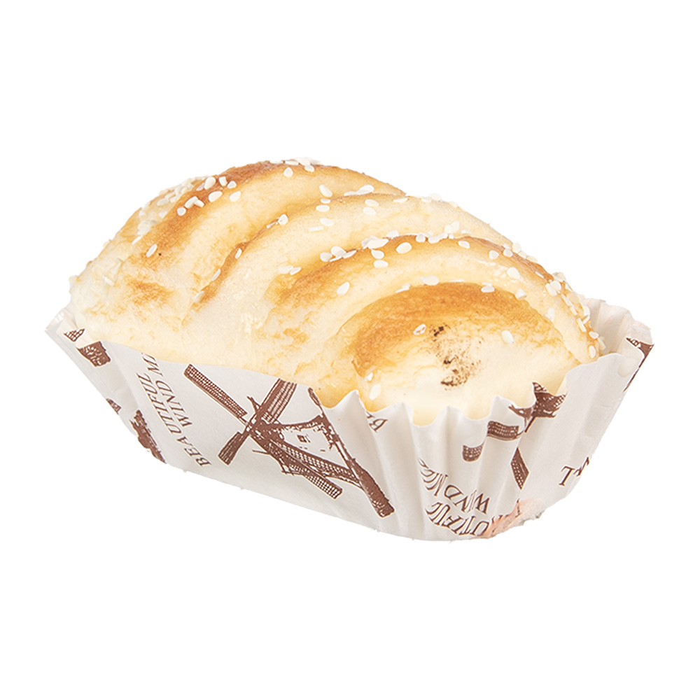 картинка Декор "Булочка с кунжутом" 10x5x5см