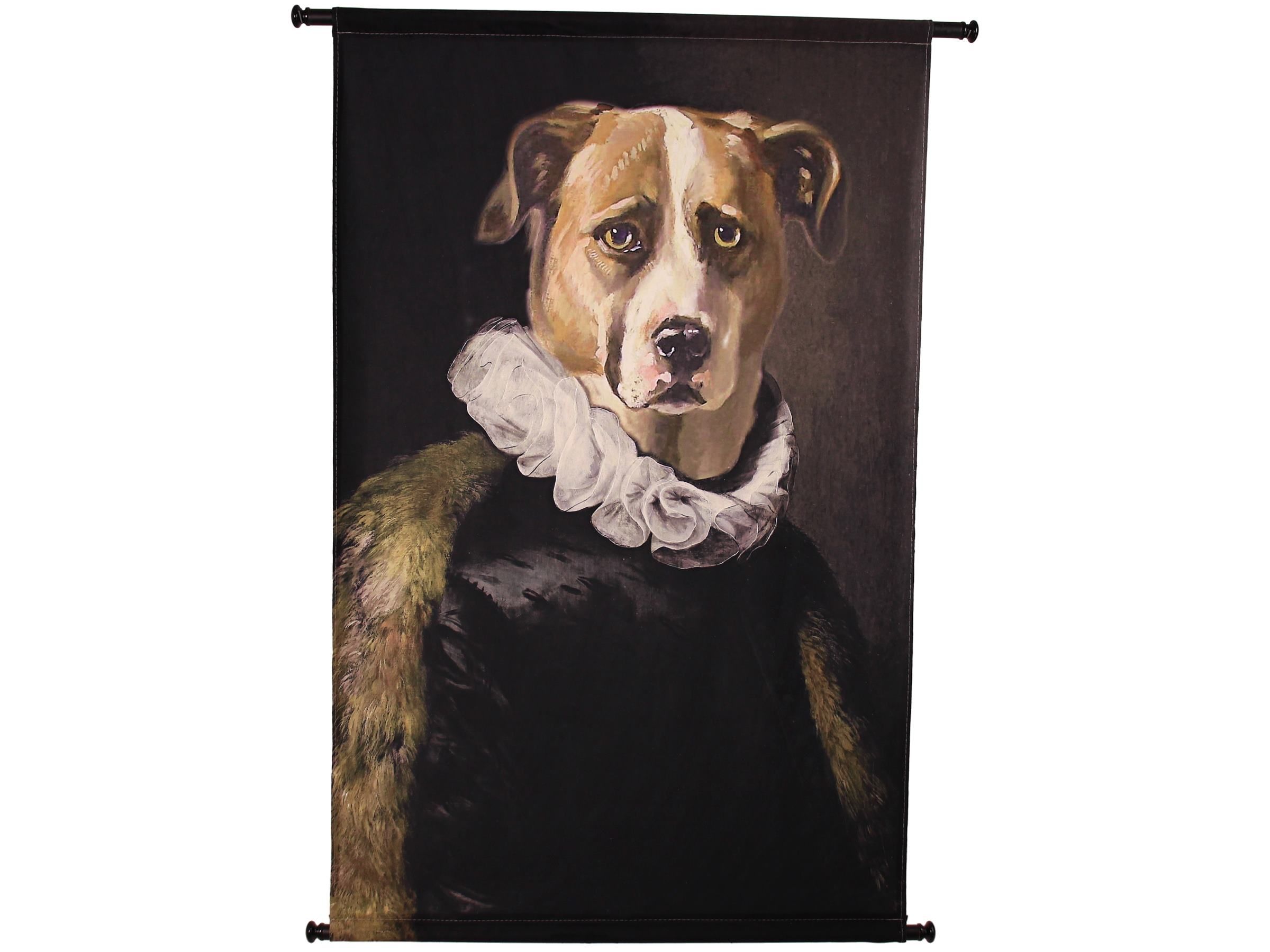 картинка Панно "Собака" 83х3х110см