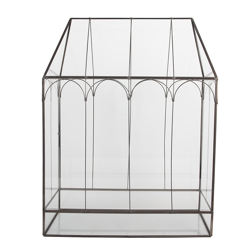 картинка Тепличка декоративная "Гринхаус" большая 35x15x46см