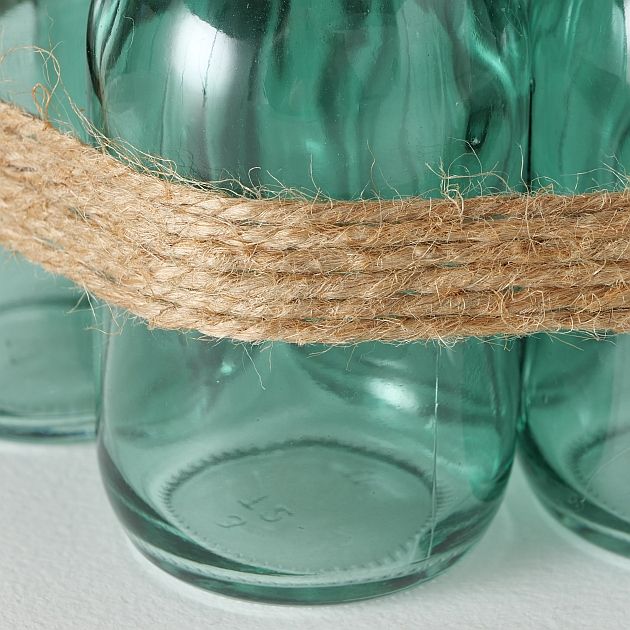 картинка Композиция из 7 ваз "Минт" 11х17см