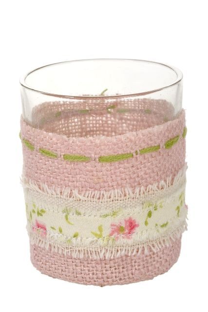 картинка Подсвечник "Цветочный лен" 7х8см