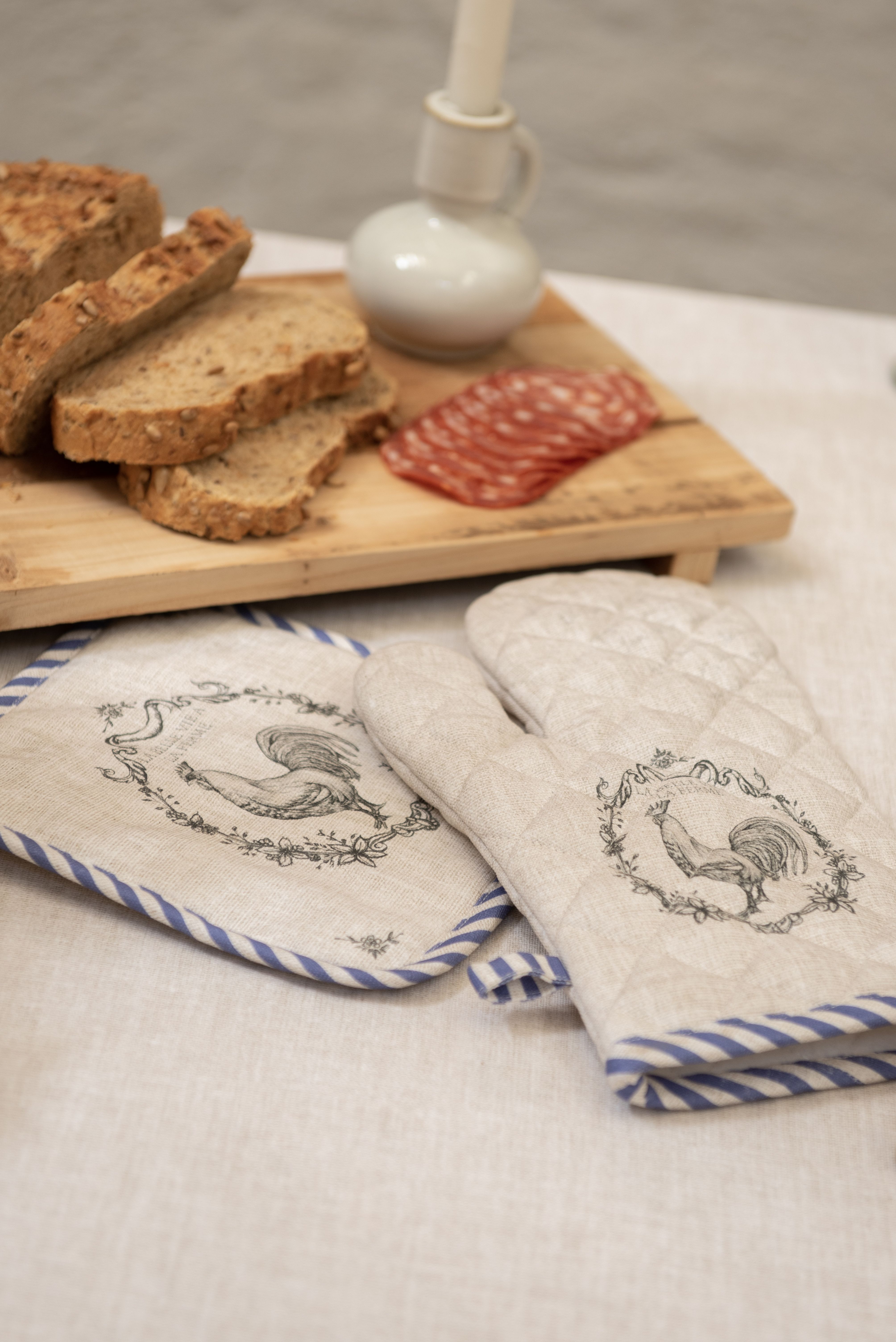 картинка Прихватка "Французский петух" 20x20см