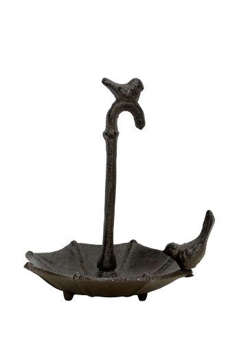 картинка Кормушка "Зонтик с птичкой" 16x16xH19см