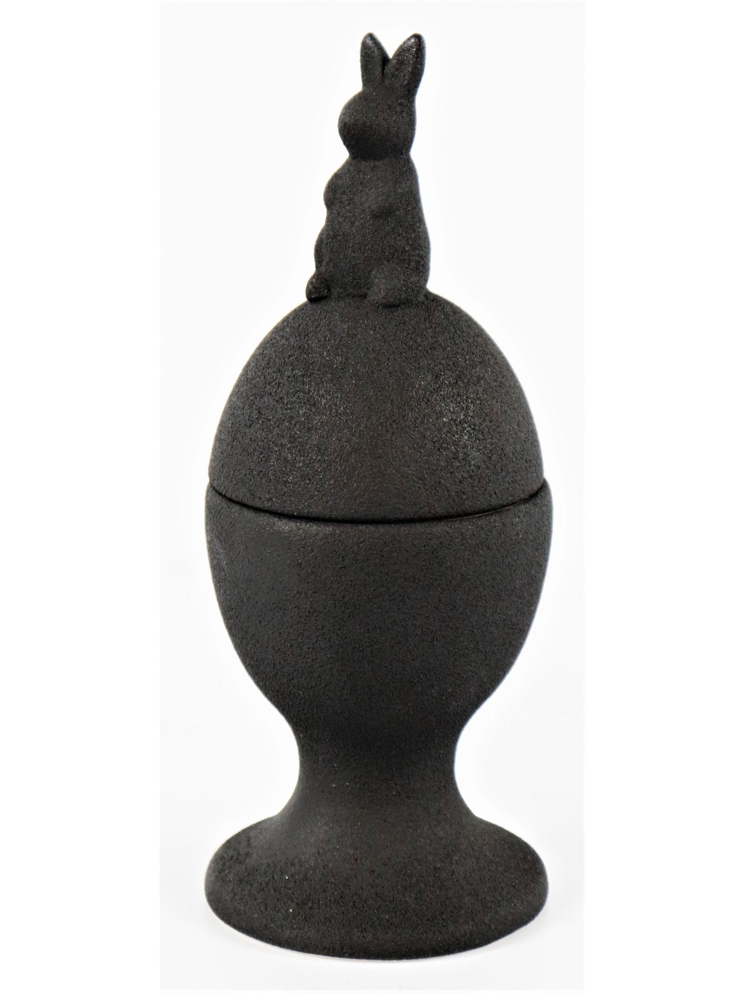 картинка Подставка для яйца декоративная "Яйцо с кроликом" 5,8x5,8x14см