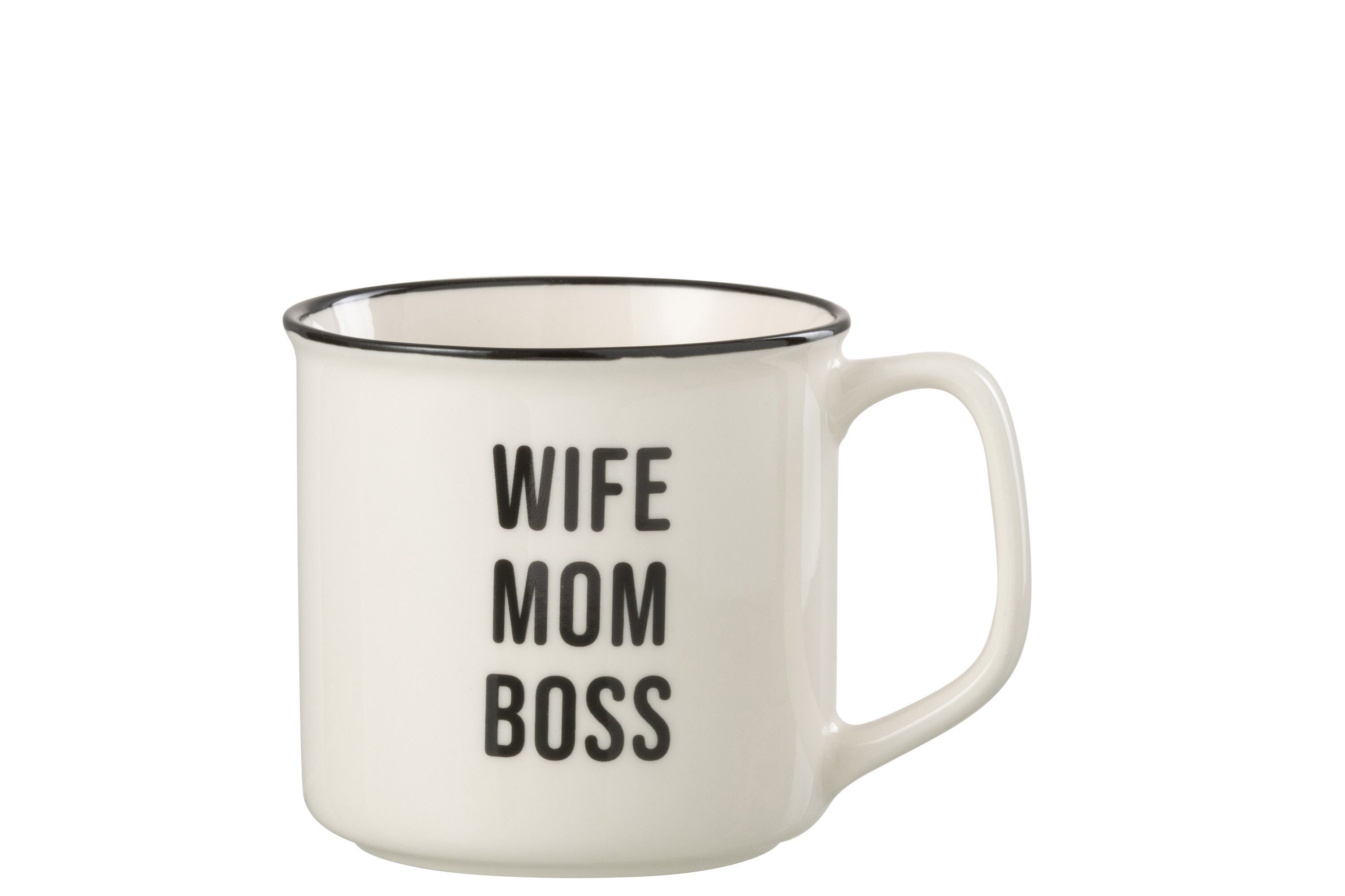 картинка Кружка "WIife Mom Boss" 12,5x9,5x9см
