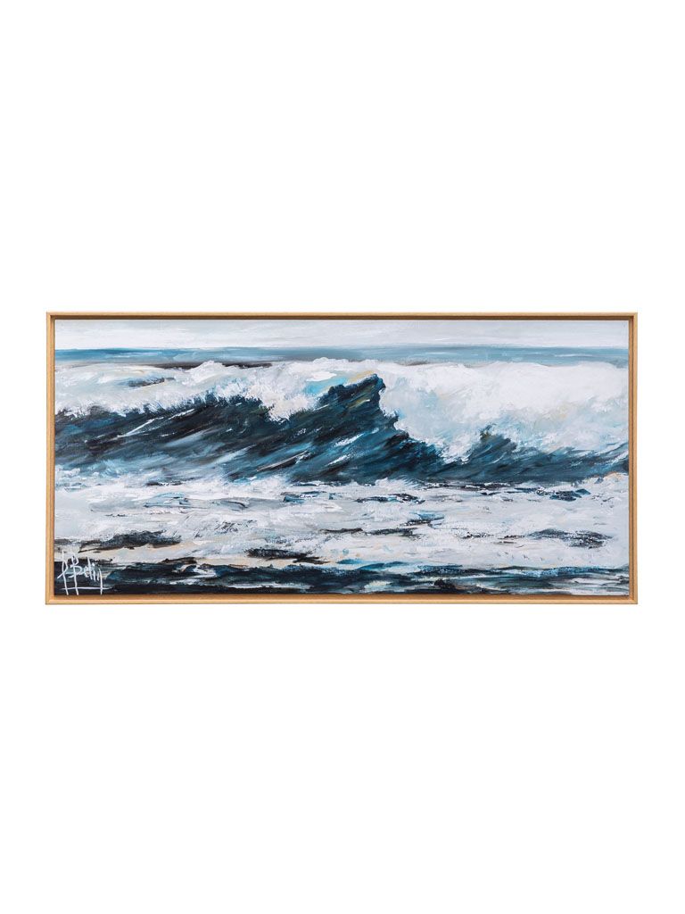 картинка Панно "Холодное море" 36х73см