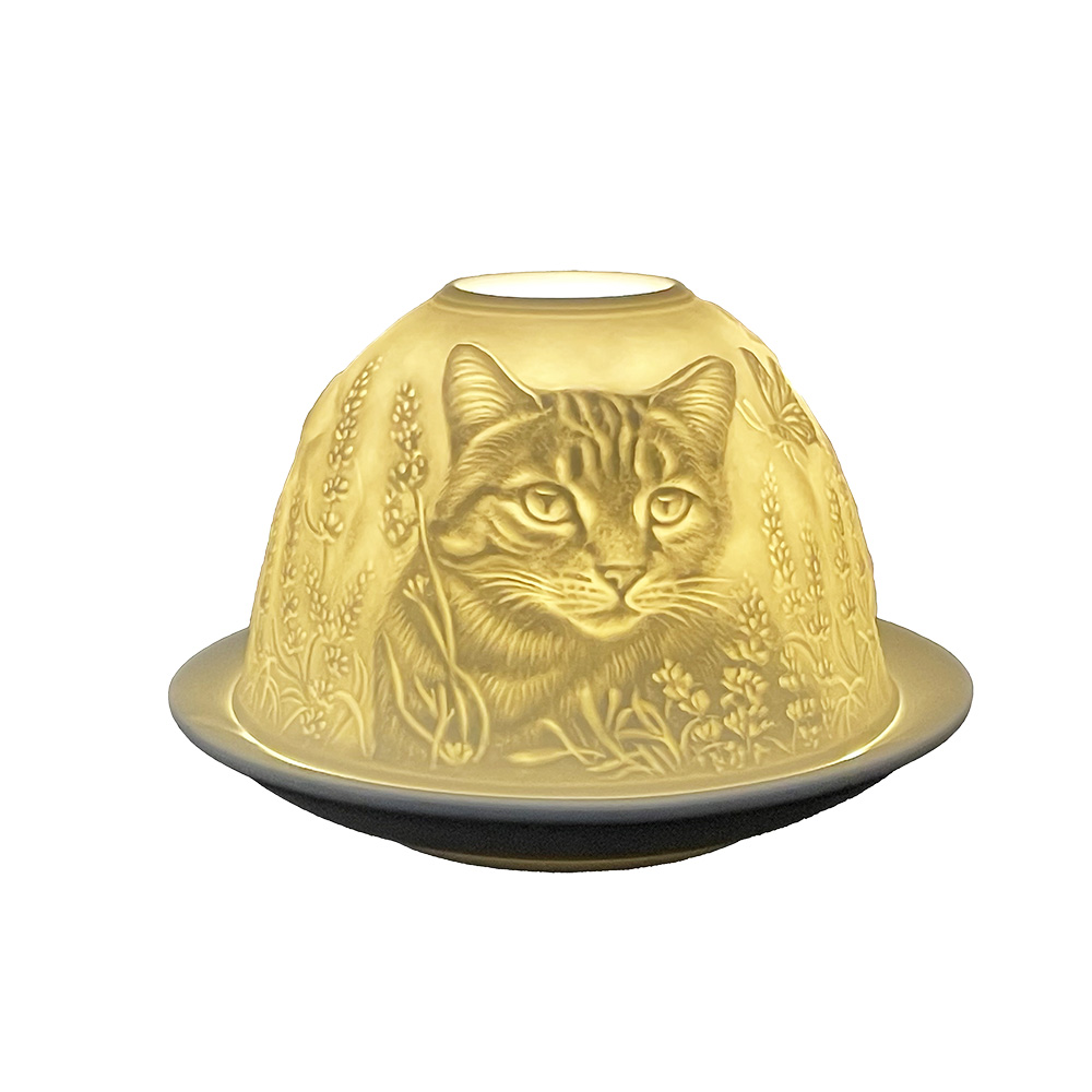 картинка Подсвечник "Кошки" 12х8см